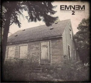 Eminem The Marshall Mathers LP 2 album cover